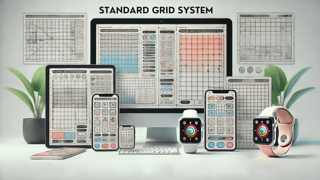 image  showing examples of grid-based design challenges and solutions