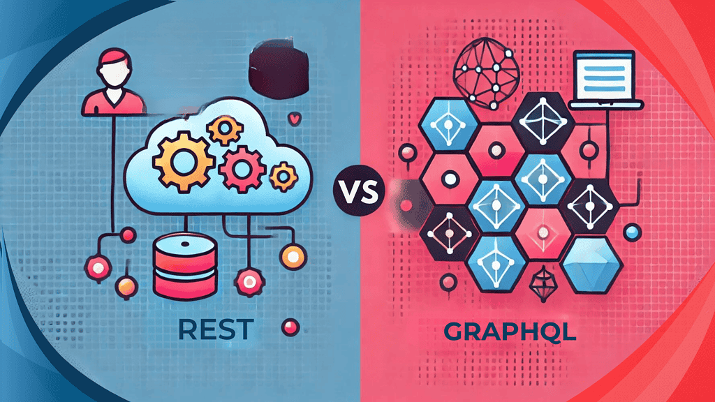 image image here illustrating the difference between REST and GraphQL