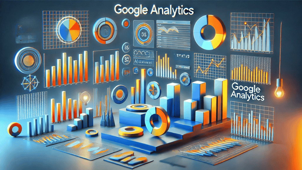 Image screenshot of a Google Analytics dashboard showing traffic metrics and conversion rates, highlighting effective techniques for measuring ROI.