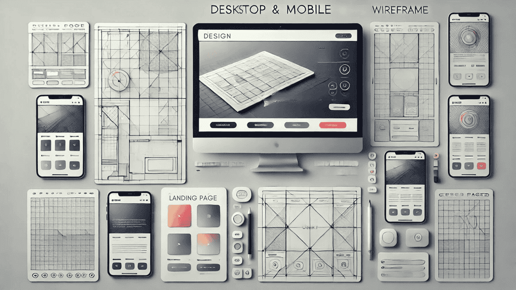 image Examples of flexible grid layouts on various devices.